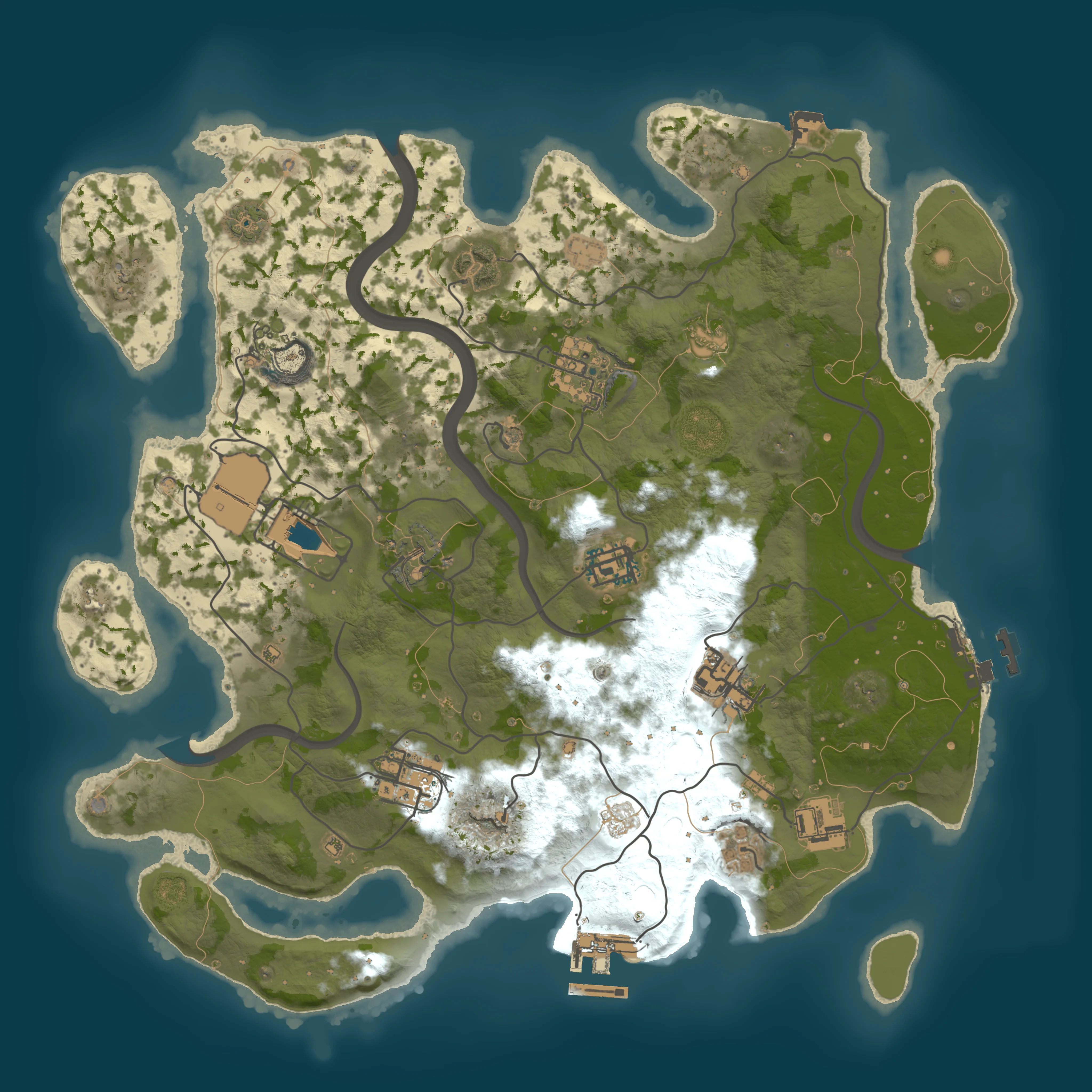 Rendered map for seed 1212064256