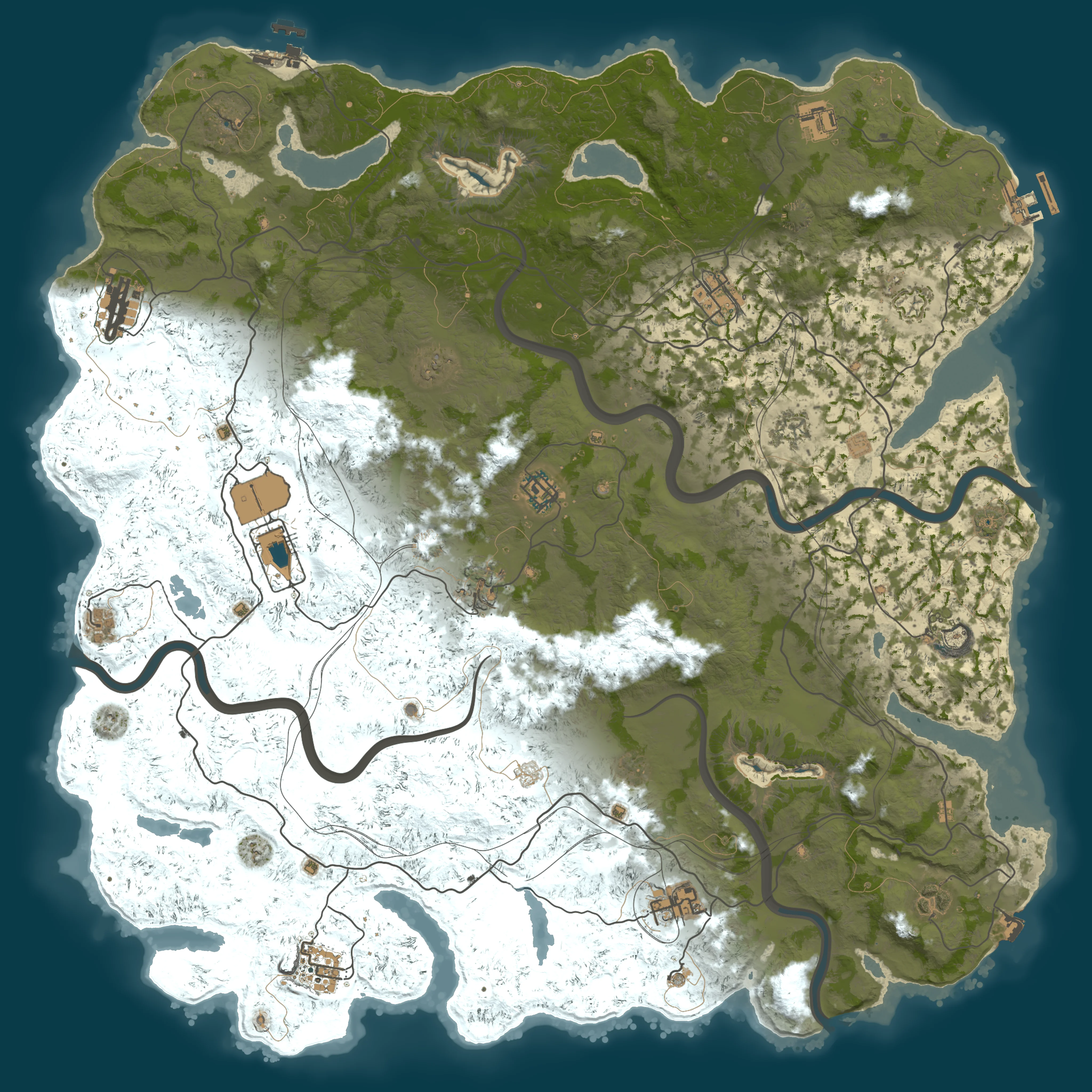 Rendered map for seed 1337