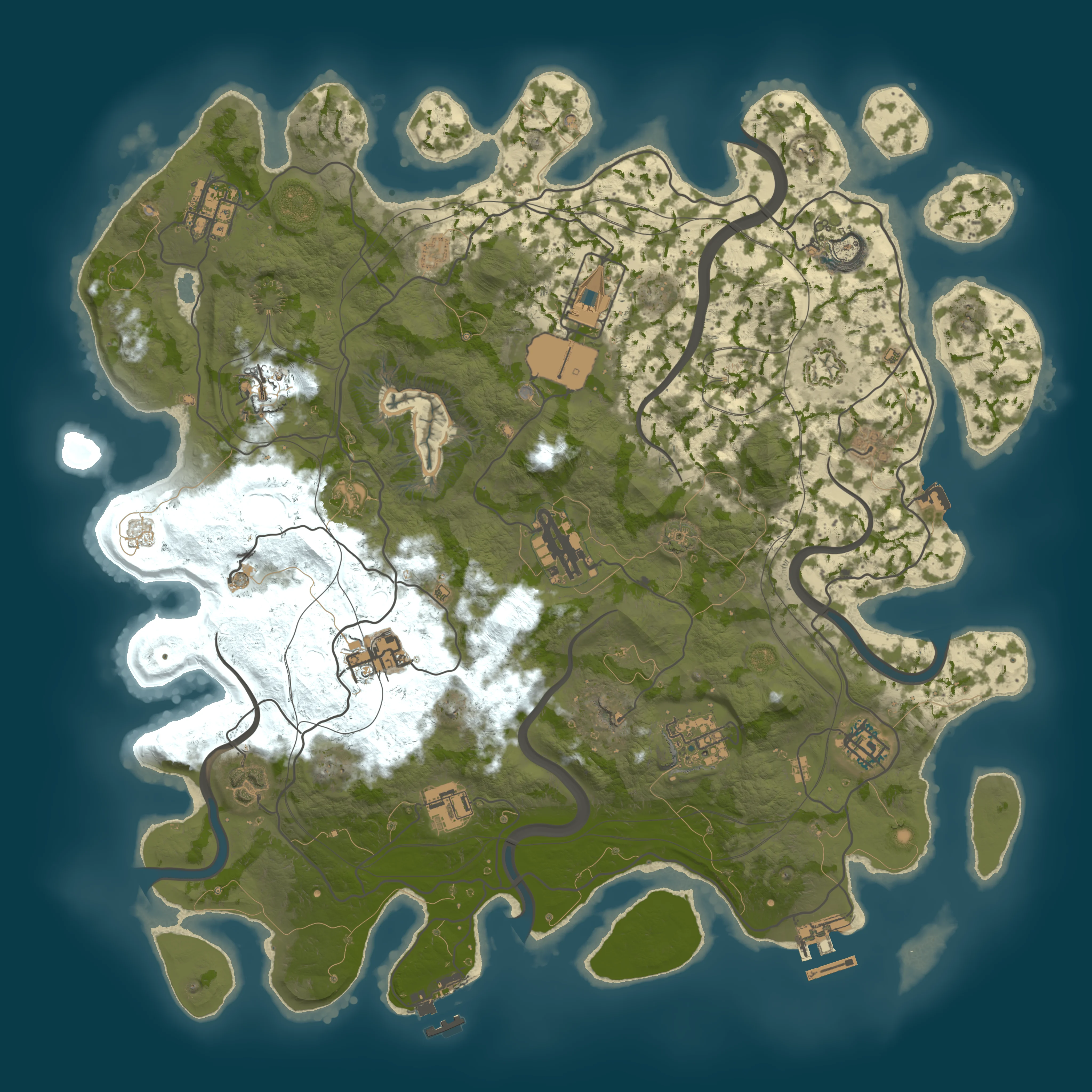 Rendered map for seed 170366