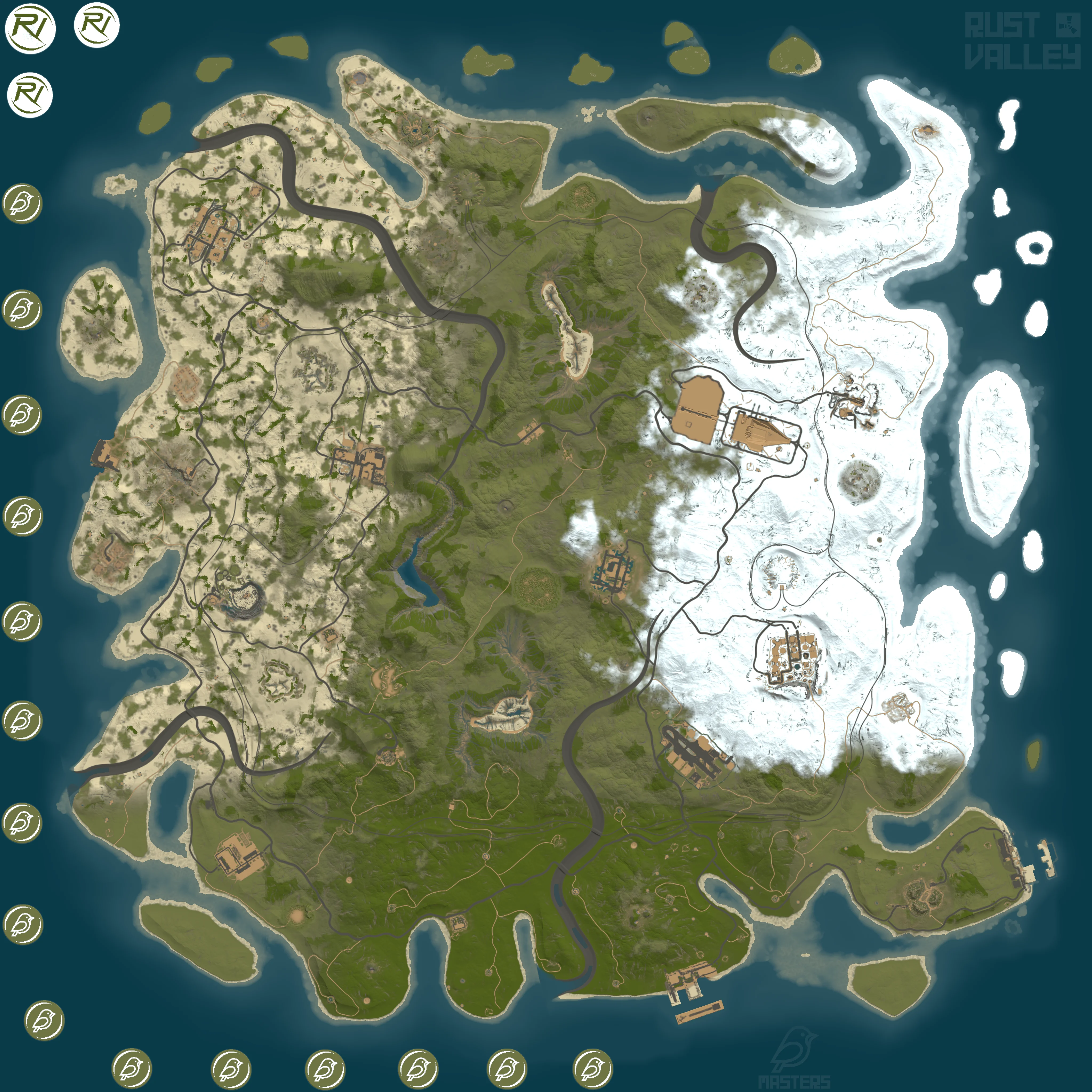 Rendered map for seed 1337