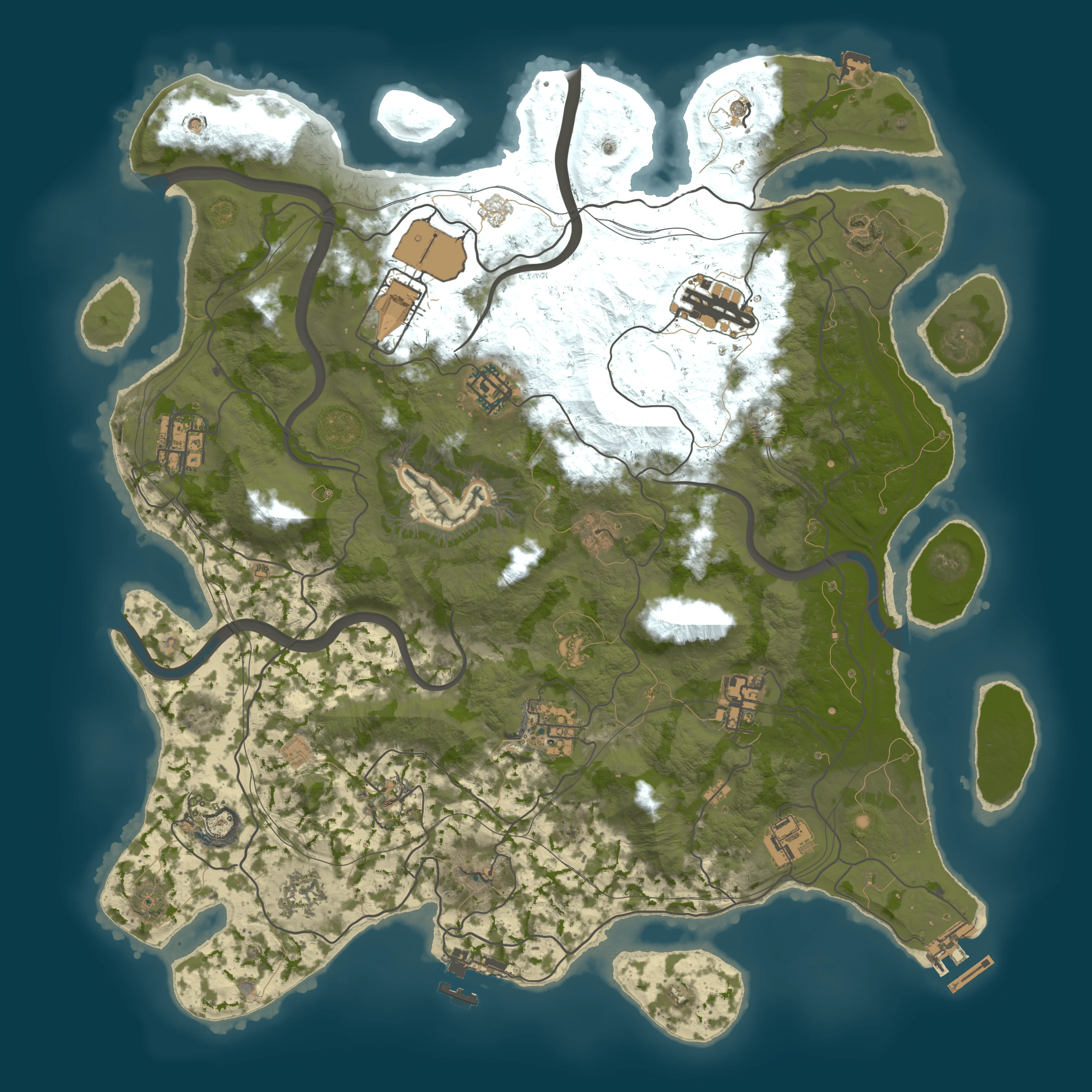 Rendered map for seed 1655269225