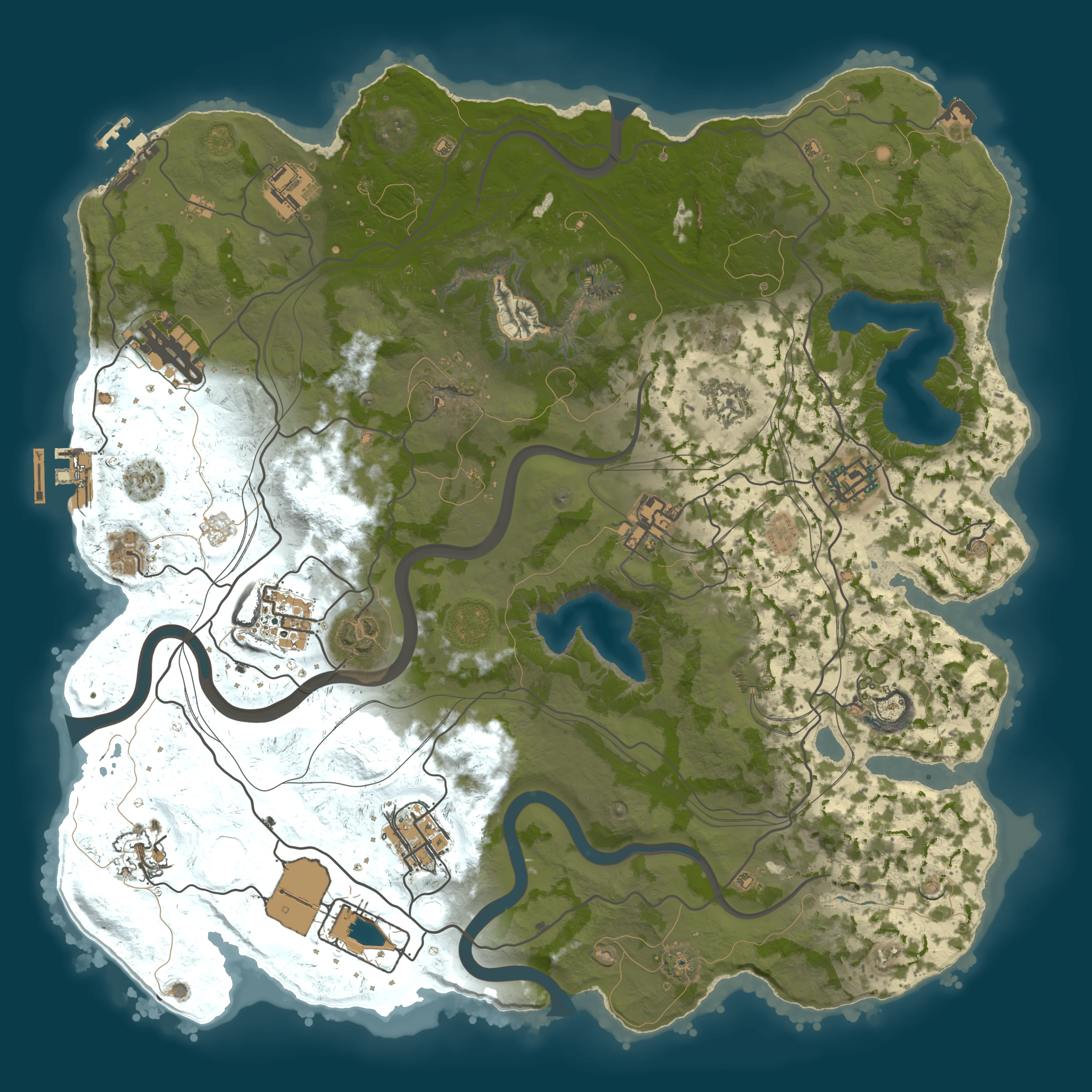 Rendered map for seed 1175715286