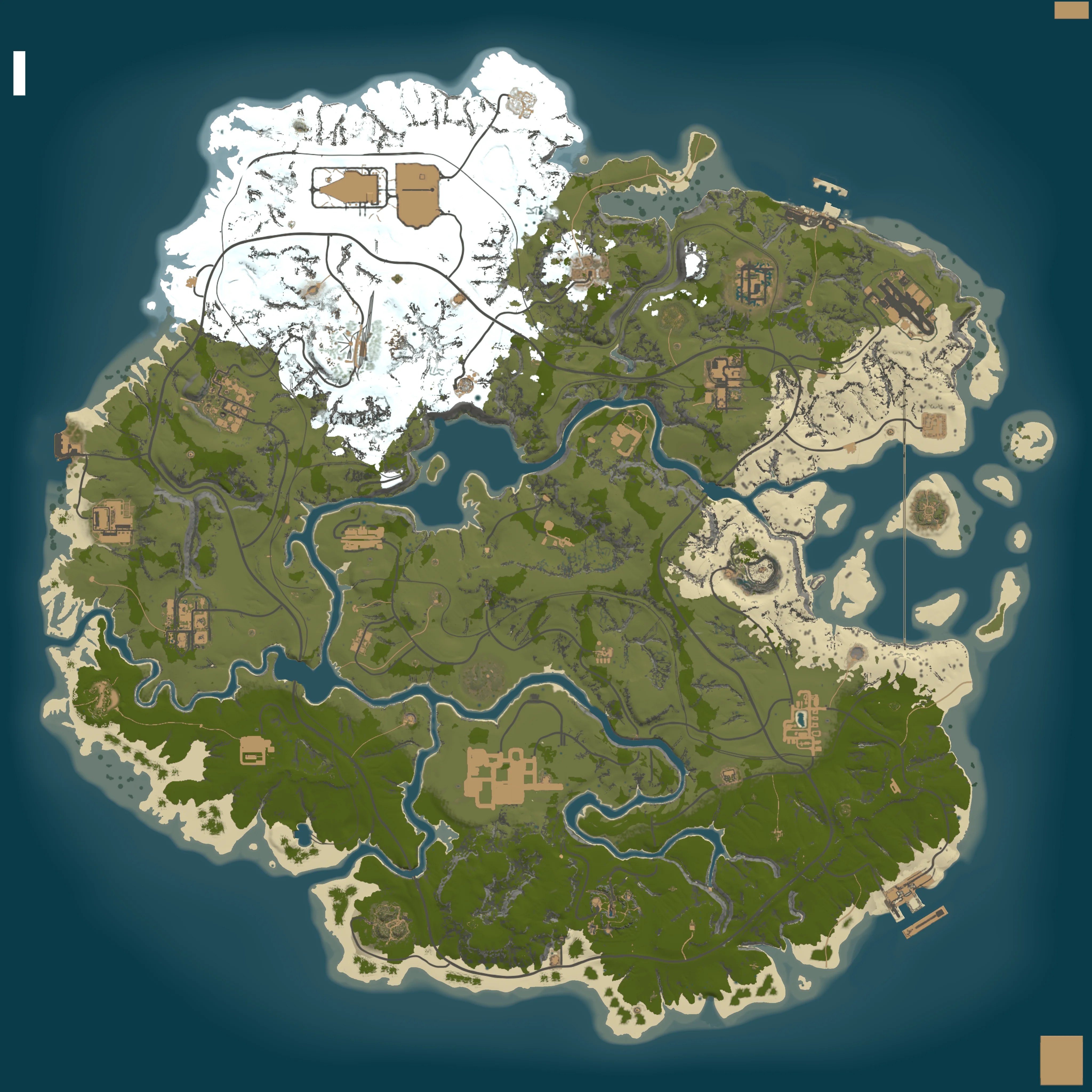 Rendered map for seed 1337