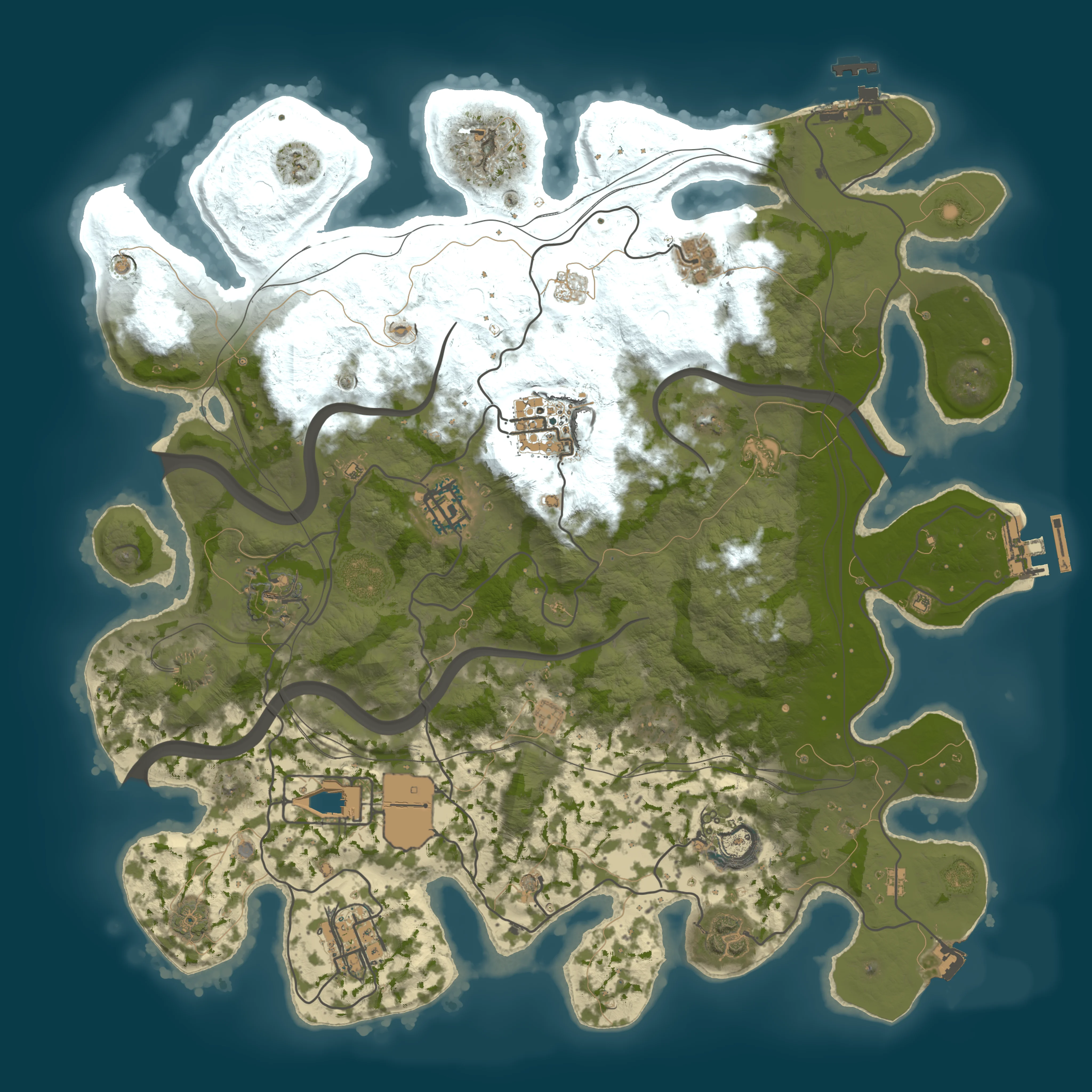 Rendered map for seed 1423039653
