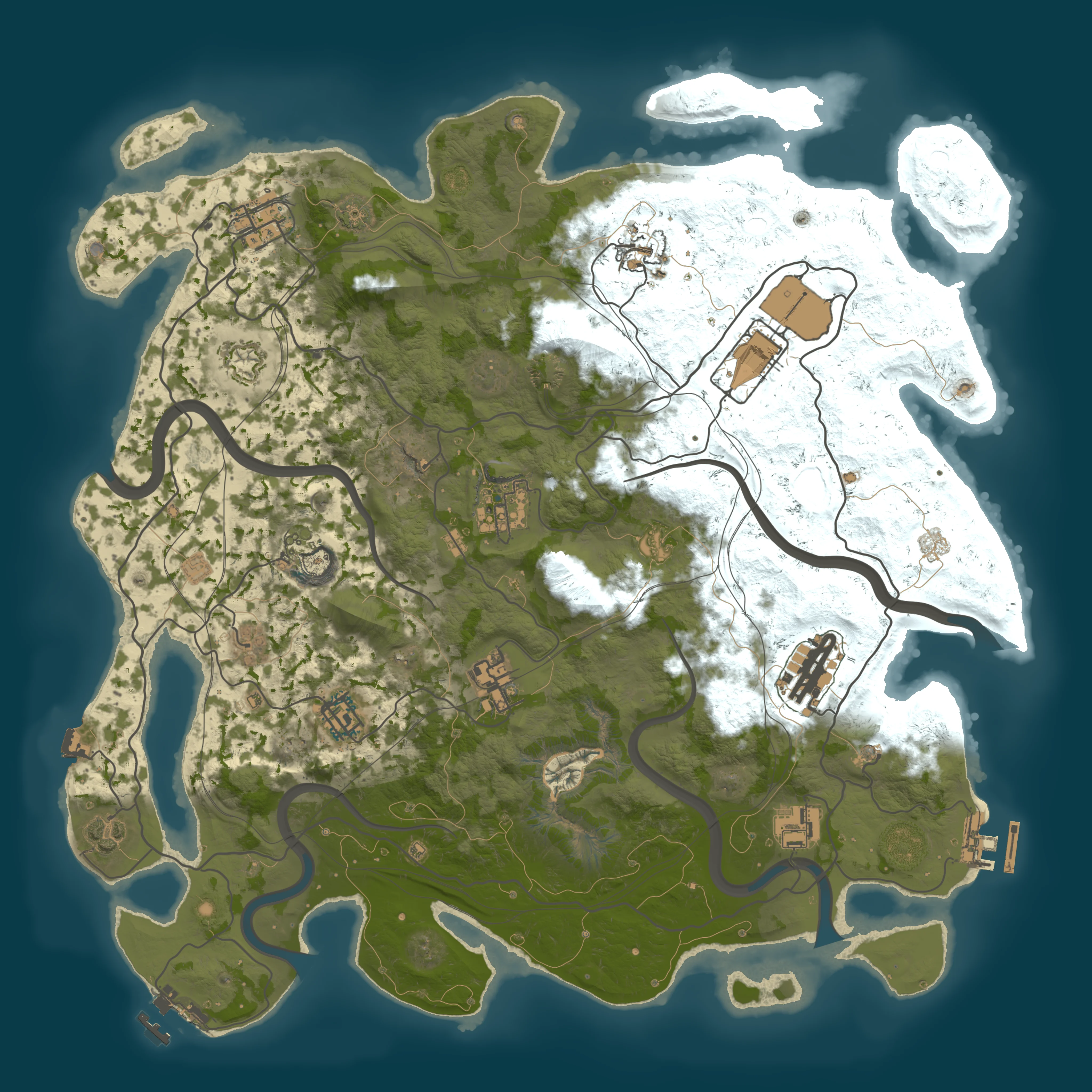 Rendered map for seed 1556747066