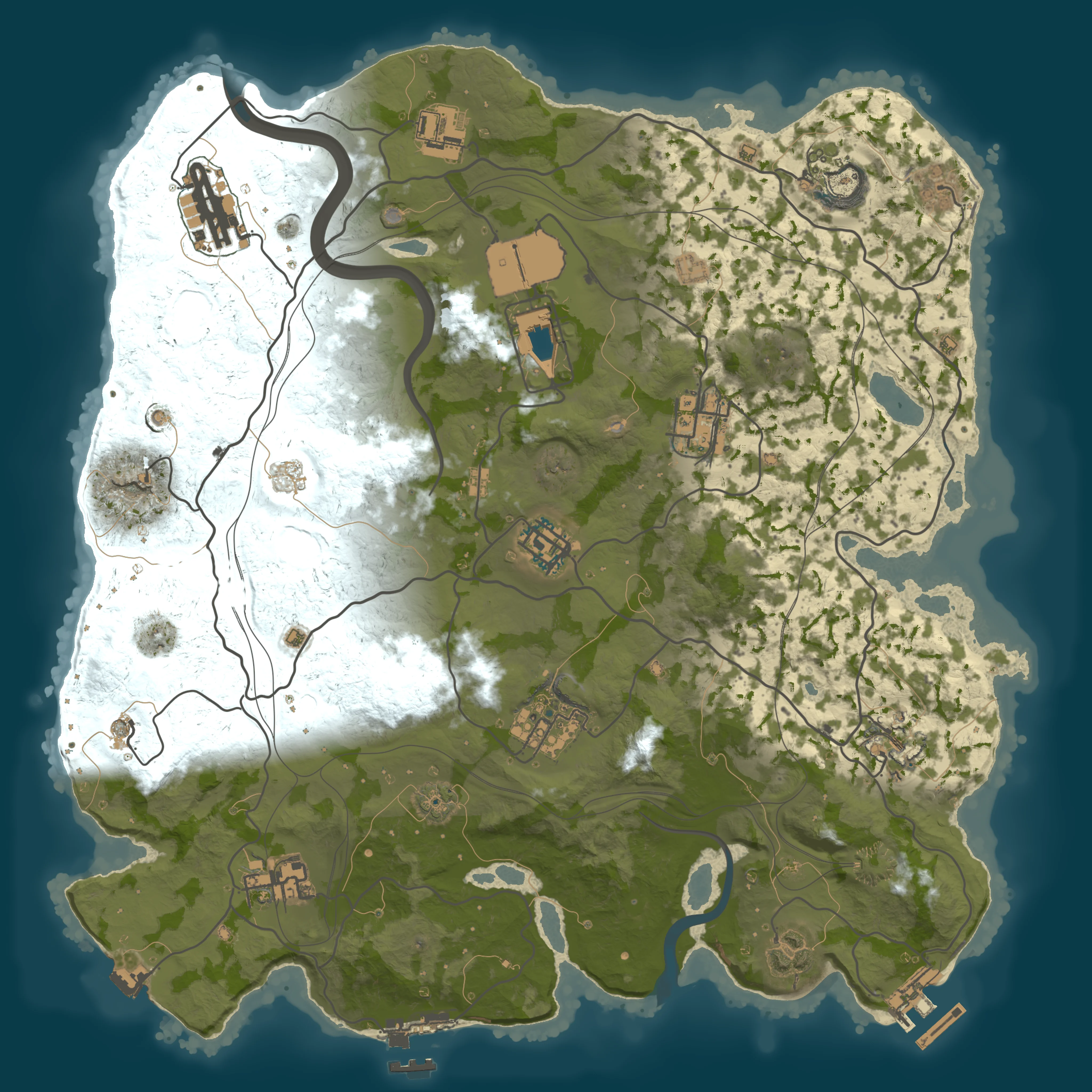 Rendered map for seed 1035949349