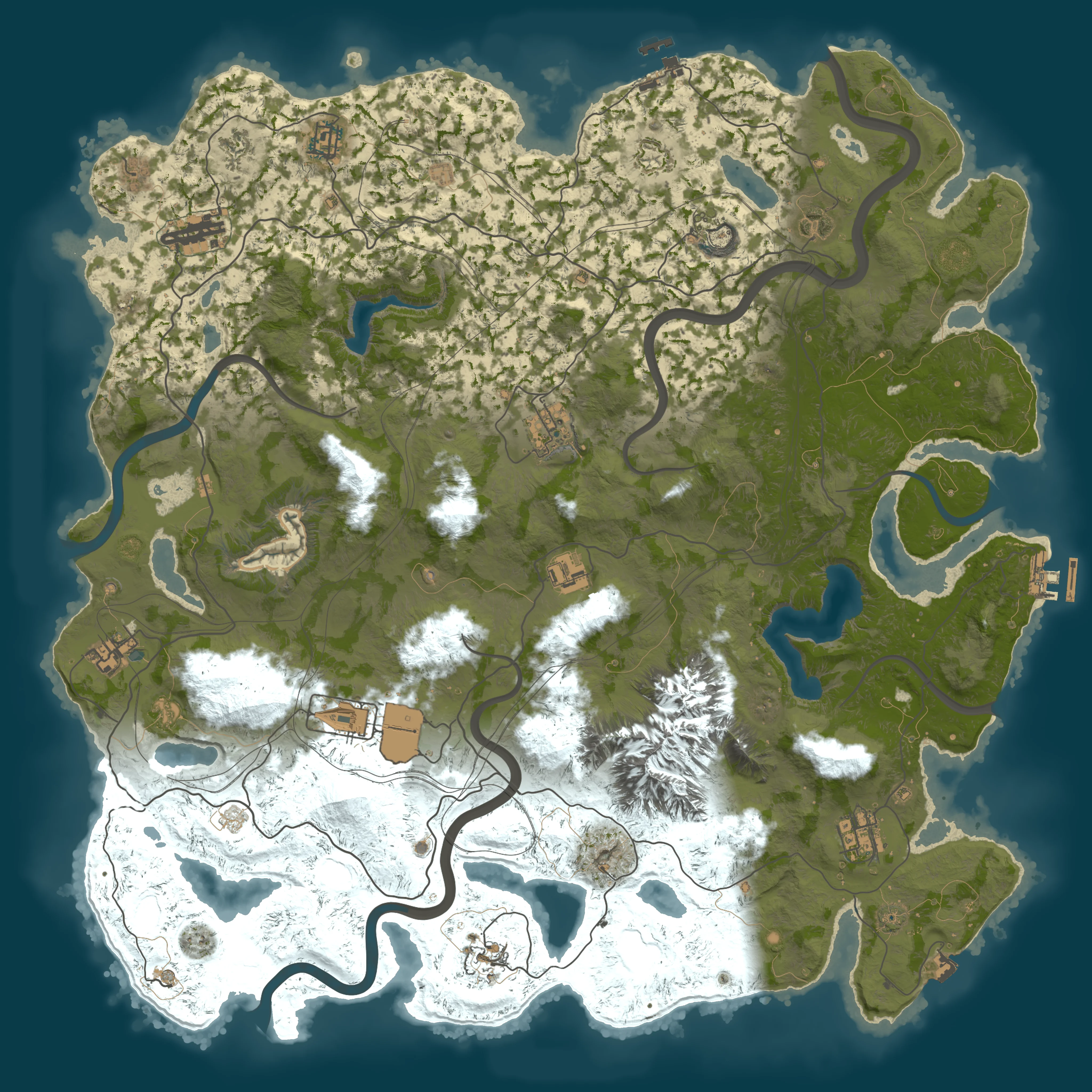 Rendered map for seed 1337
