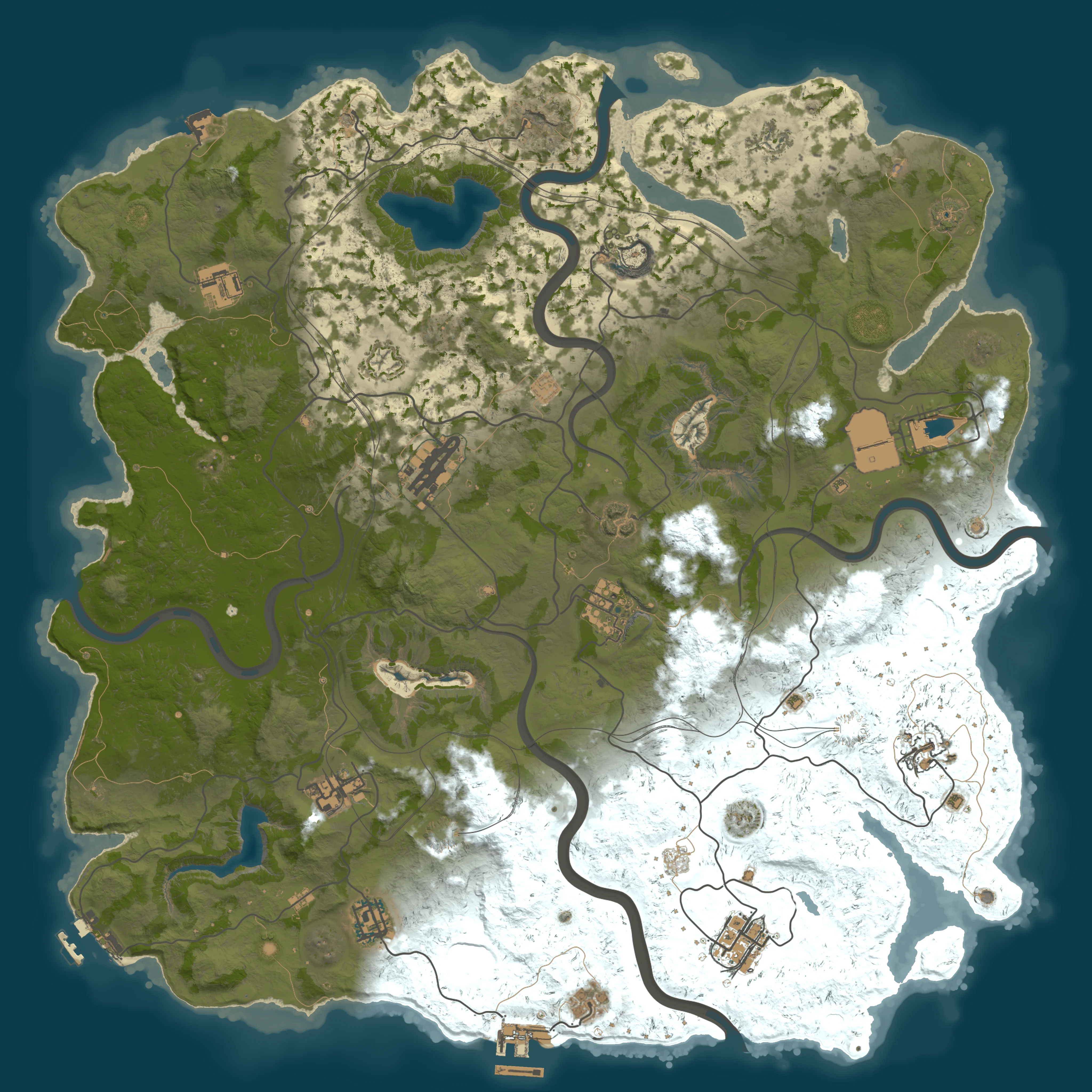 Rendered map for seed 2075293747